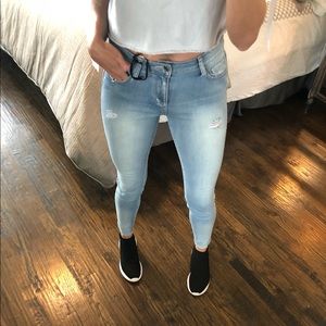 Cello High Waisted So Soft and Stretchy Light Wash